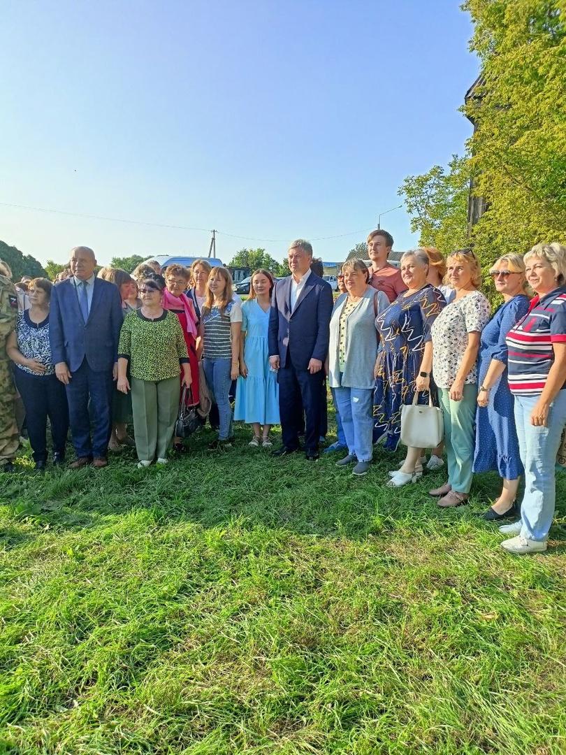 Жители приняли участие в пуске газа.